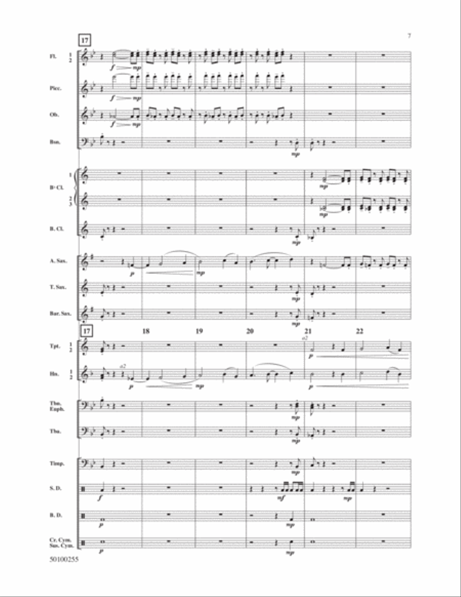 If You See Dolphins (You've Gone Too Far) Concert Band scores gallery preview page 5