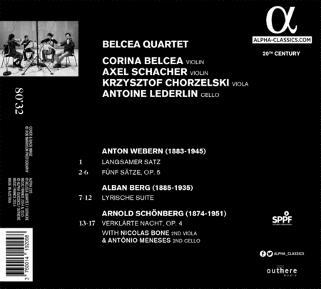 Berg, Webern & Schoenberg: Chamber Music image number null