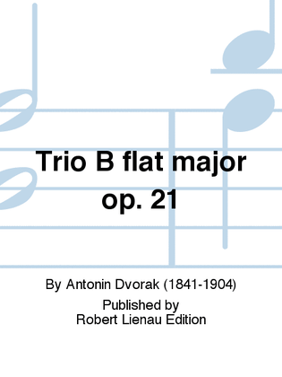 Book cover for Trio B-flat major Op. 21