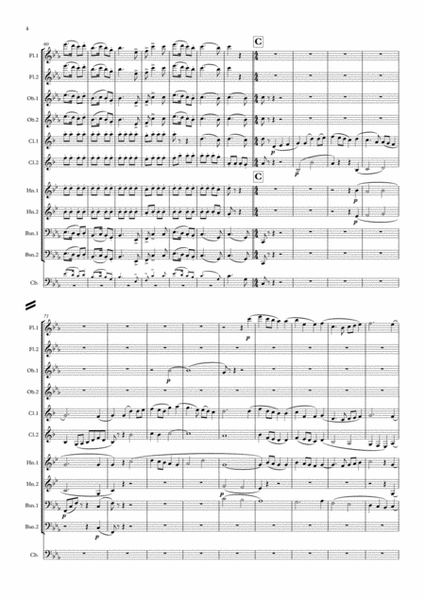 Holst: 1st Suite in Eb Op.28 No.1 Mvt.II Intermezzo - wind dectet image number null