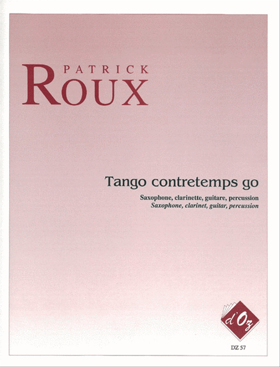 Tango Contretemps Go Clarinet scores gallery preview page 1