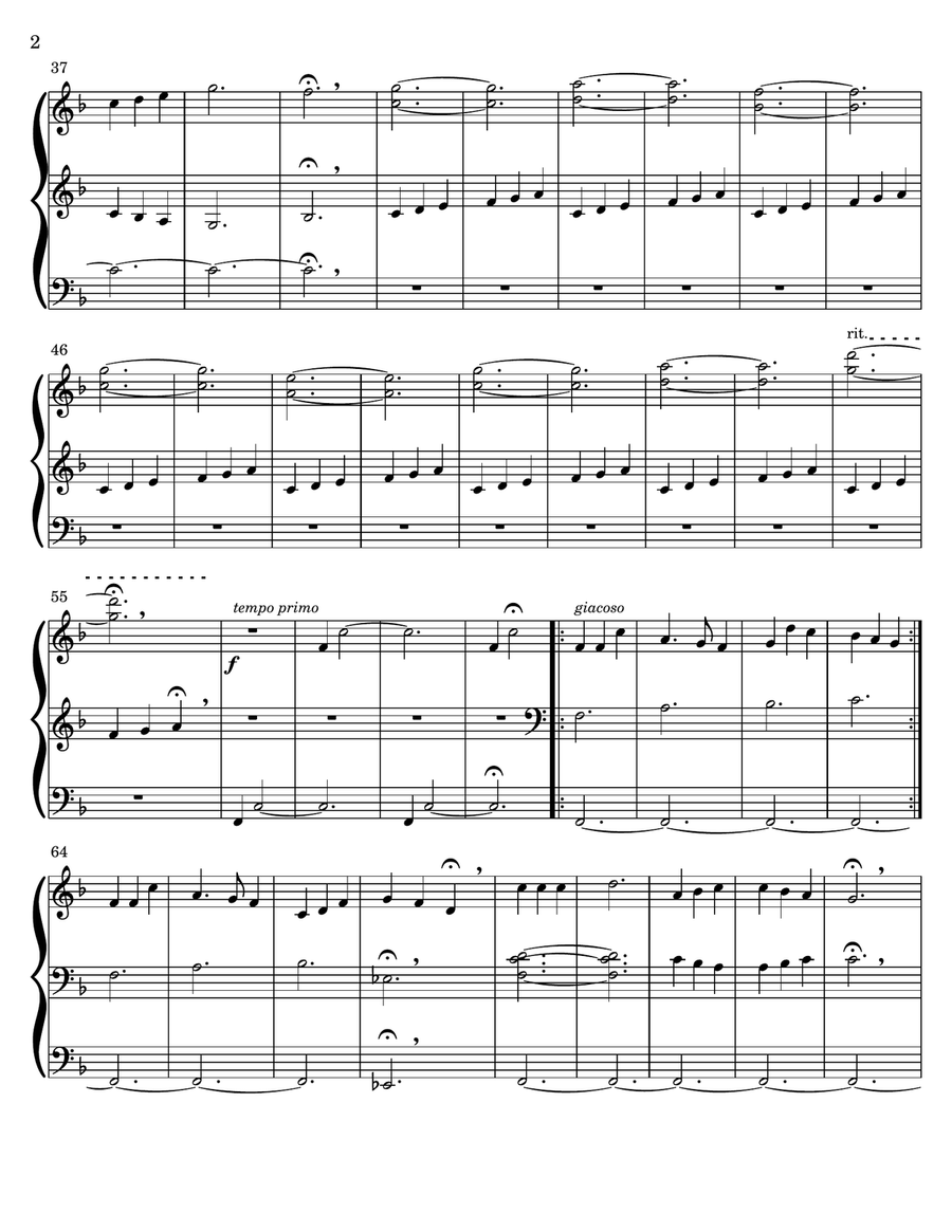 Prelude, Interlude, and Postlude on 