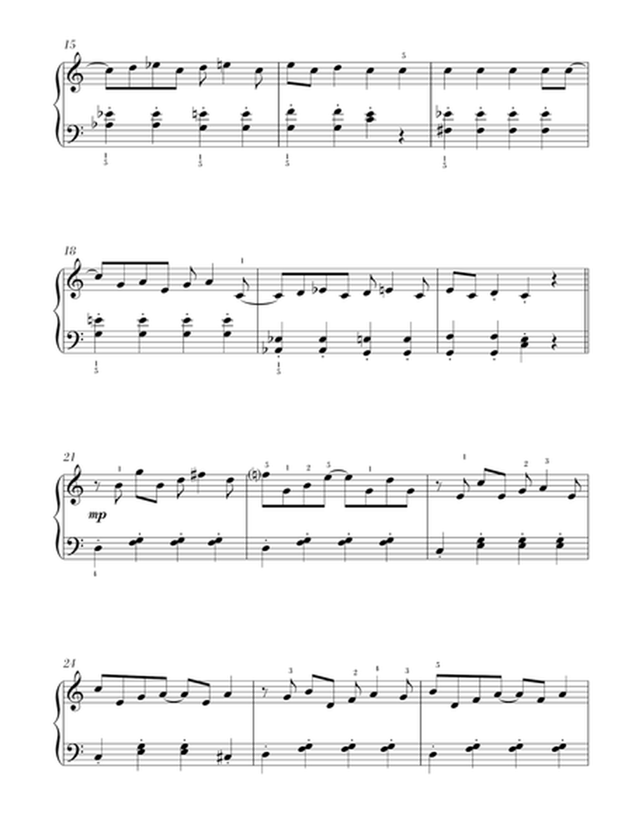Maple Leaf Rag ~ Easy Piano Version image number null