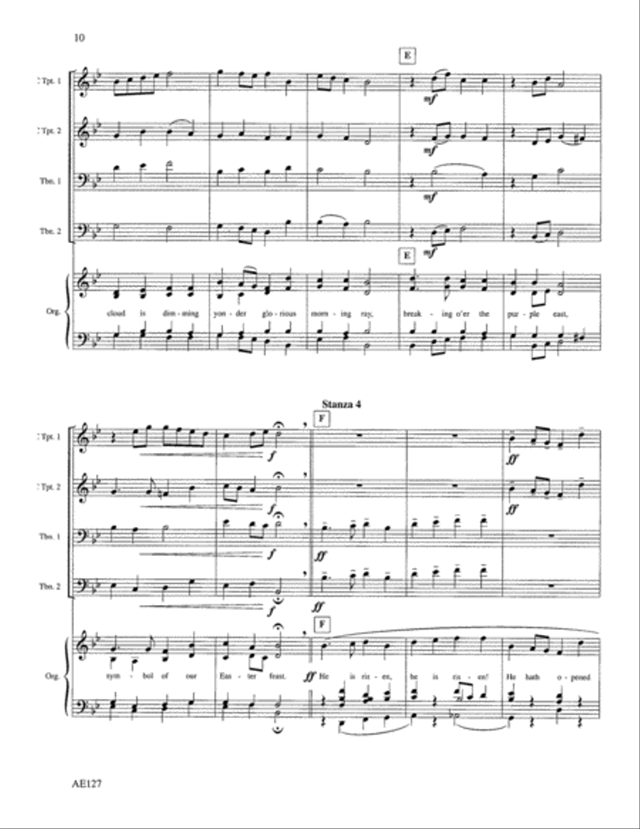 He Is Risen! He Is Risen He Is Risen! He Is Risen Choir scores gallery preview page 4