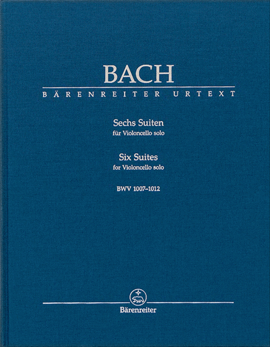 6 Suites for Violincello Solo, BWV 1007-1012 Violin scores gallery preview page 1