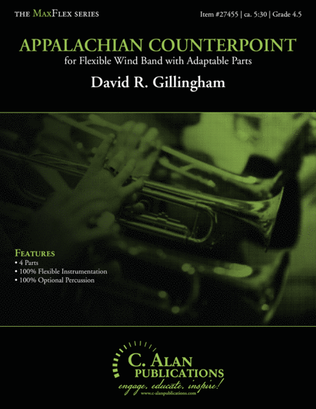 Book cover for Appalachian Counterpoint (4-Part Flex)