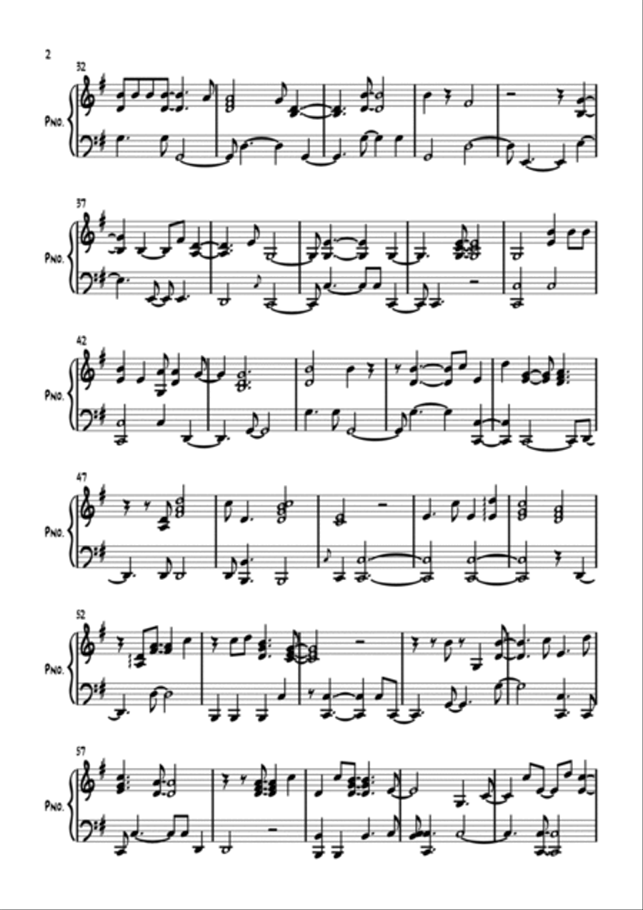 Losing My Religion Losing My Religion Piano Solo scores gallery preview page 2