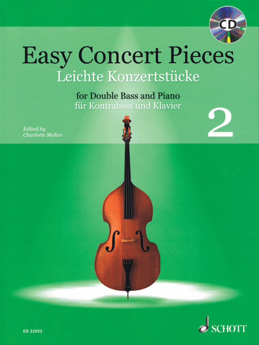 Easy Concert Pieces, Book 2 Double Bass scores gallery preview page 1