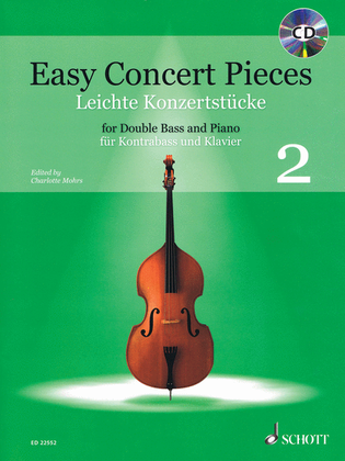 Book cover for Easy Concert Pieces, Book 2