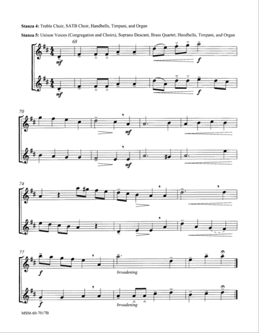 O Day Full of Grace Choir scores gallery preview page 5