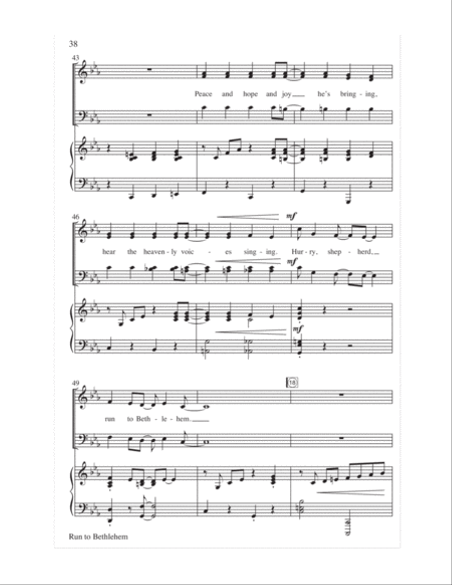 Sing with the Angels!- Score 4-Part scores gallery preview page 41