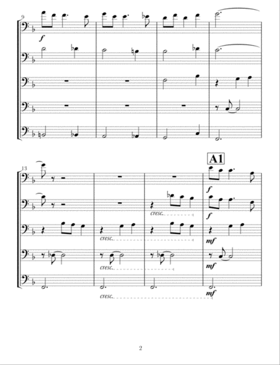 Christmas Time Is Here Christmas Time Is Here Brass Ensemble scores gallery preview page 2