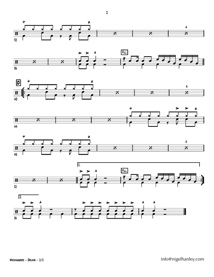 Mockingbird Jazz Ensemble scores gallery preview page 2