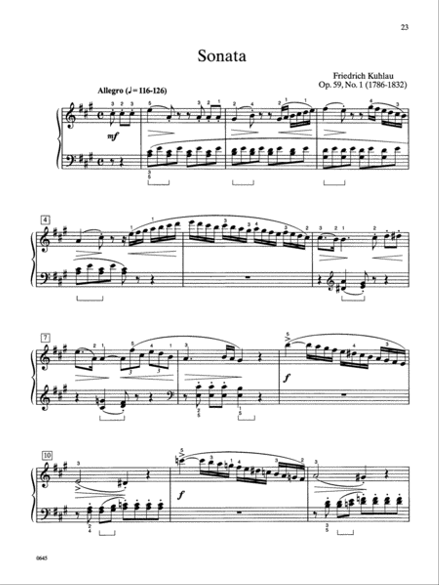 Guild Repertoire -- Piano Music Appropriate for the Auditions of the National Guild of Piano Teachers Piano Method scores gallery preview page 4