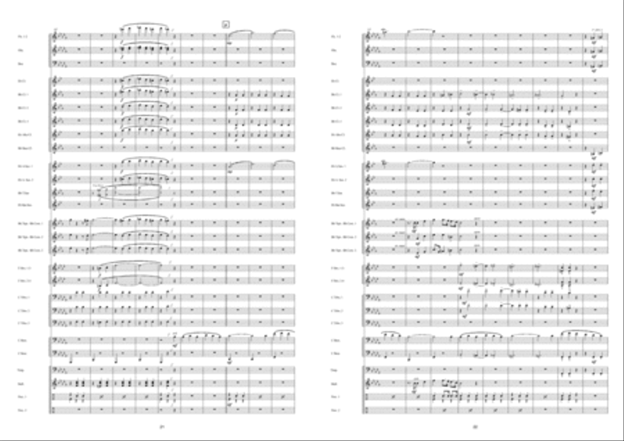 Edith Piaf ! Concert Band scores gallery preview page 12