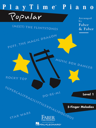 Book cover for PlayTime® Piano Popular