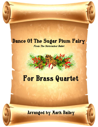 Book cover for Dance of the Sugar Plum Fairy (Brass Quartet)