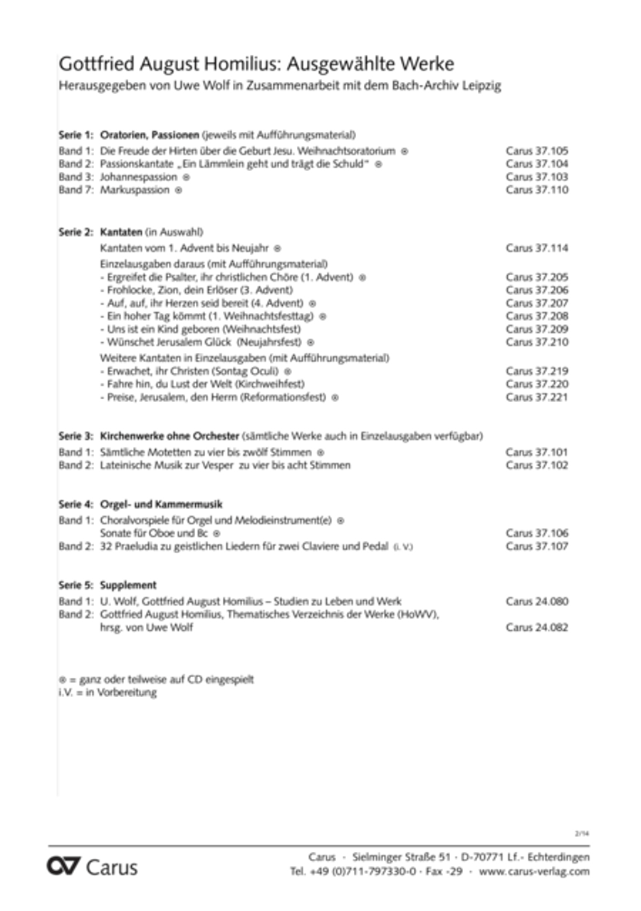 Erwachet, ihr Christen STB scores gallery preview page 24