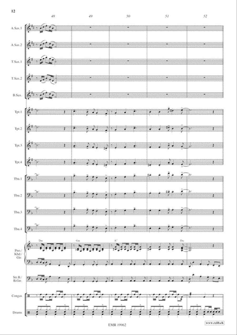 Discoland Big Band scores gallery preview page 13