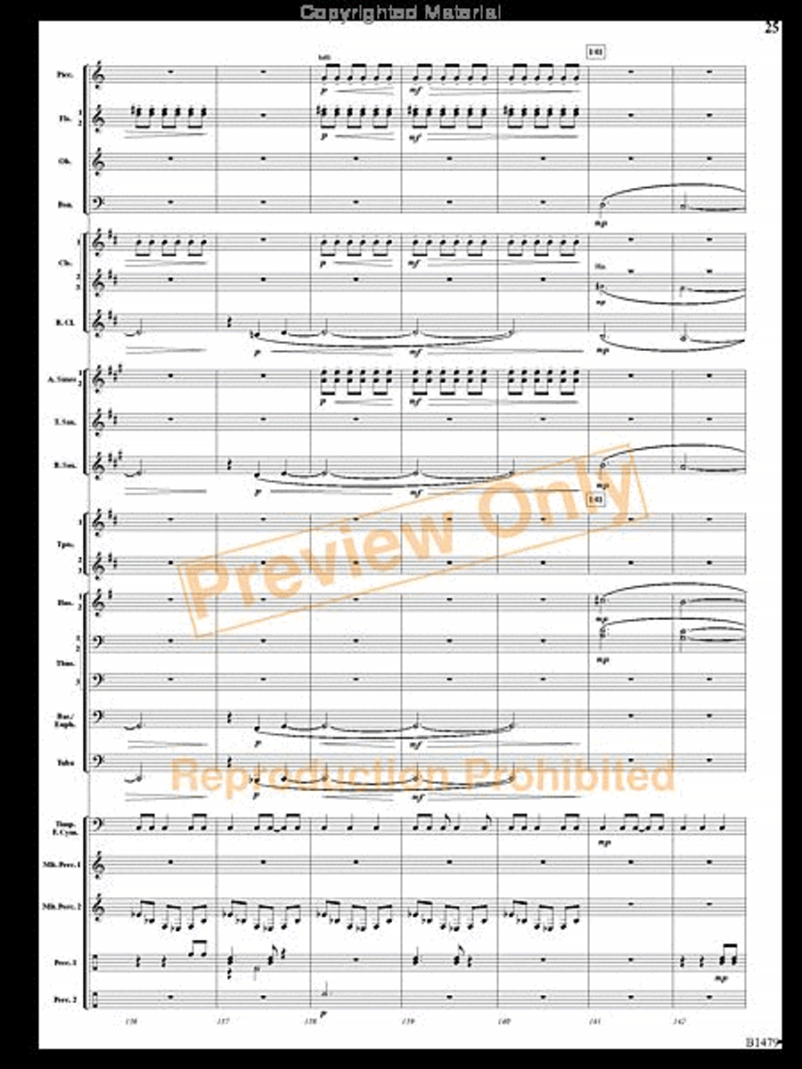 Gravity Wave Gravity Wave Concert Band scores gallery preview page 24