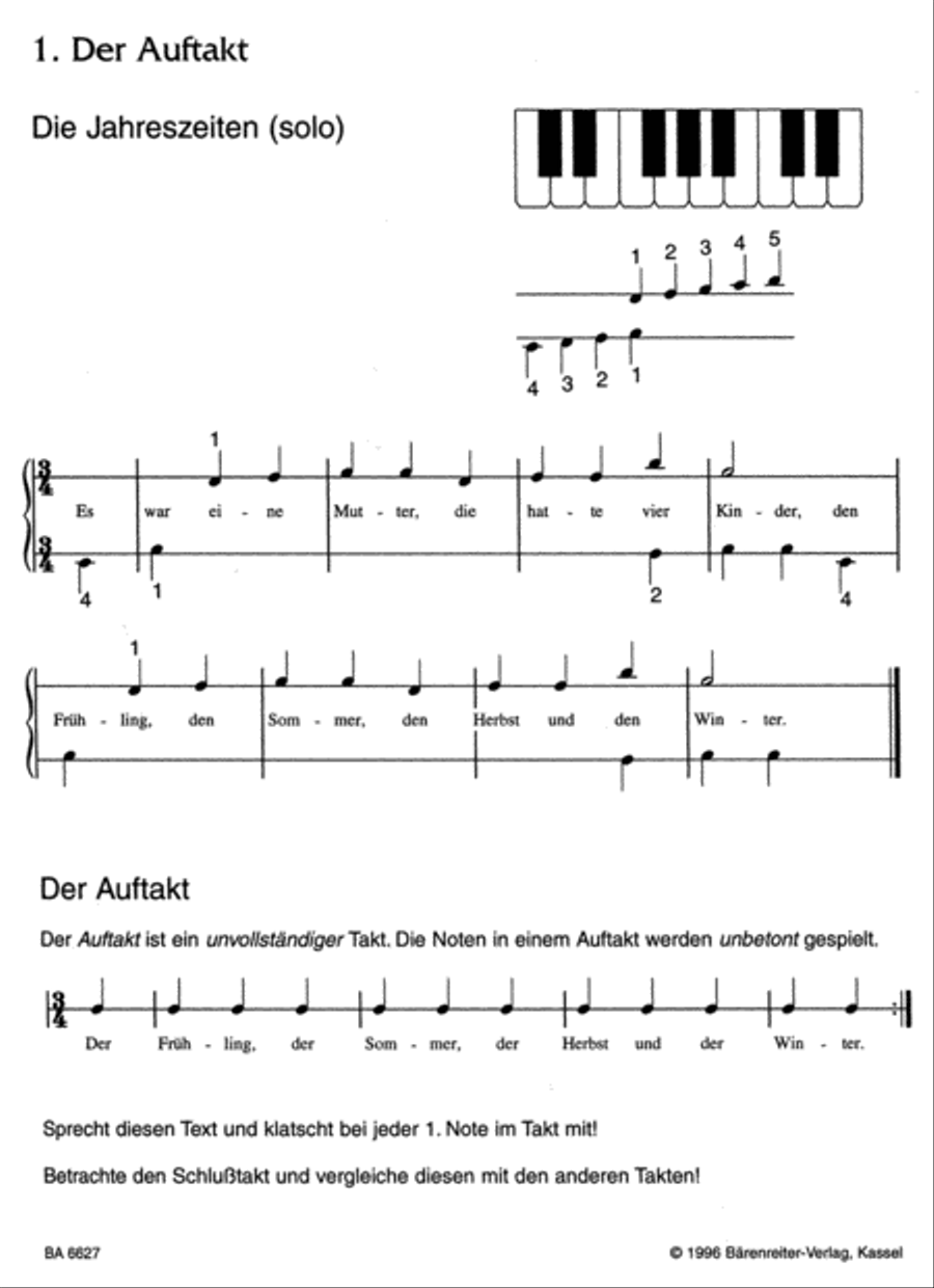 Zu dritt am Klavier, Band 2 Piano Method scores gallery preview page 2