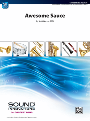 Book cover for Awesome Sauce