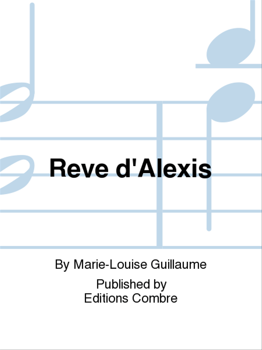 Reve d'Alexis Piano Solo scores gallery preview page 1