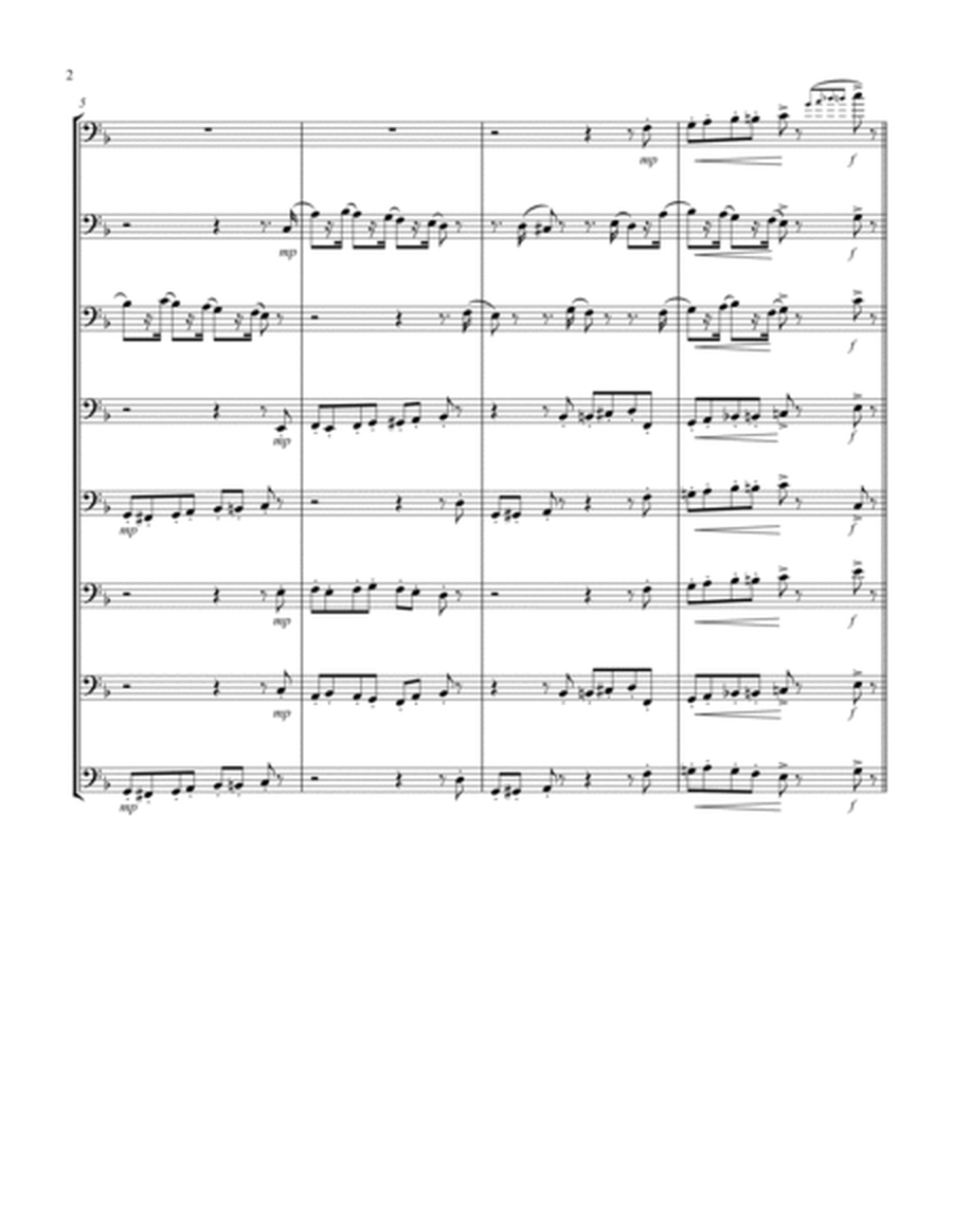 March (from "The Nutcracker Suite") (F) (Violoncello Octet)