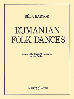 Book cover for Rumanian Folk Dances