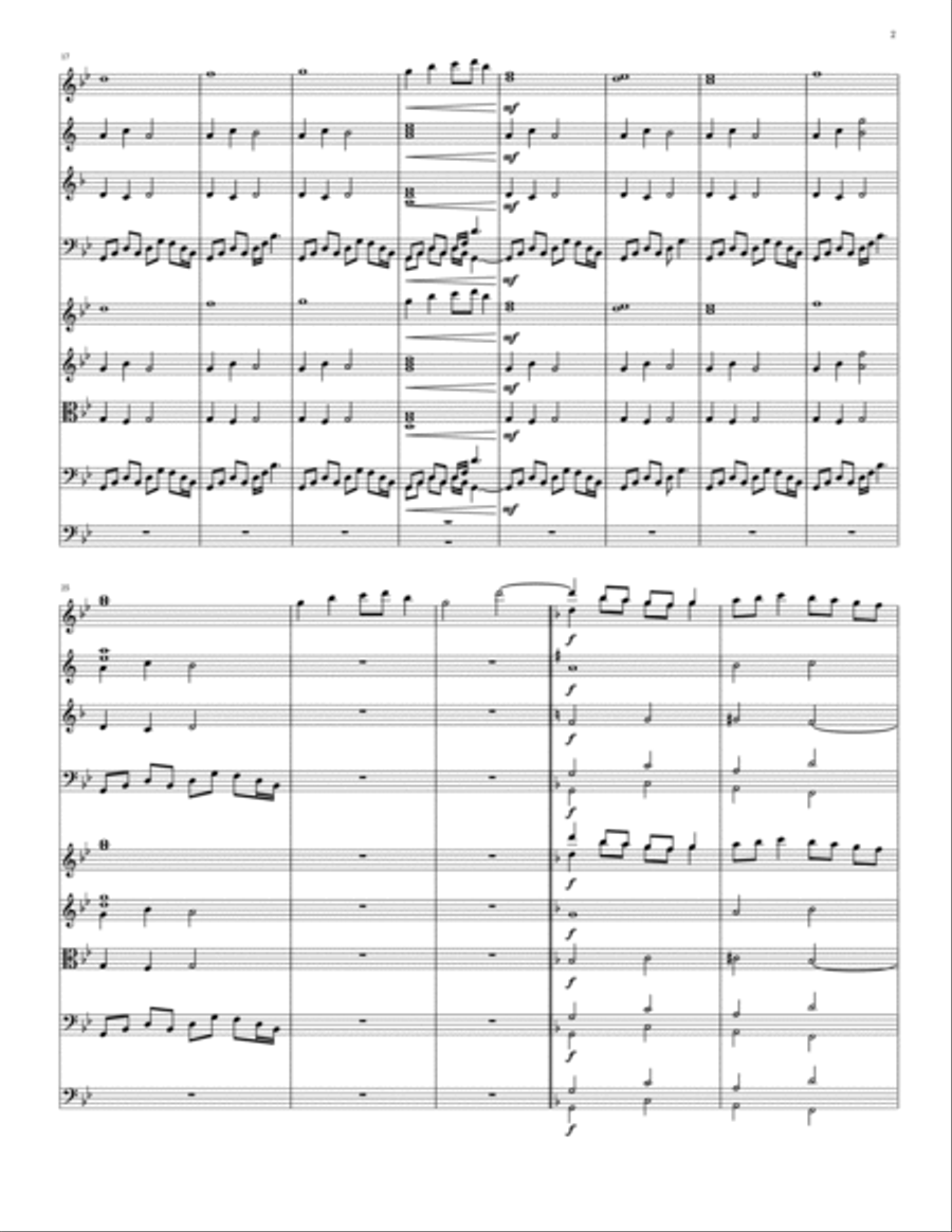 Forward (Sinfonietta) Chamber Orchestra scores gallery preview page 5