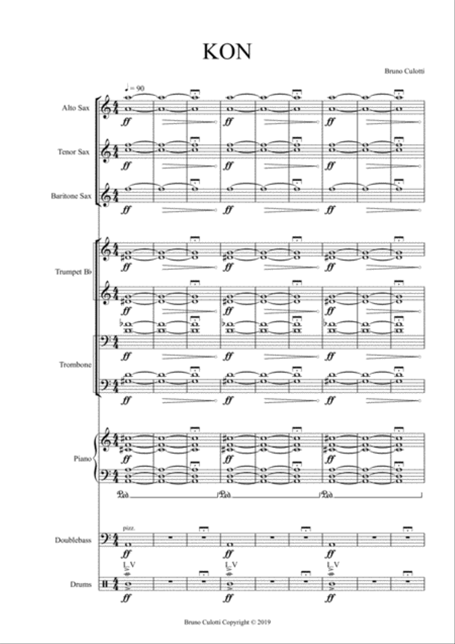 KON KON Jazz Ensemble scores gallery preview page 4