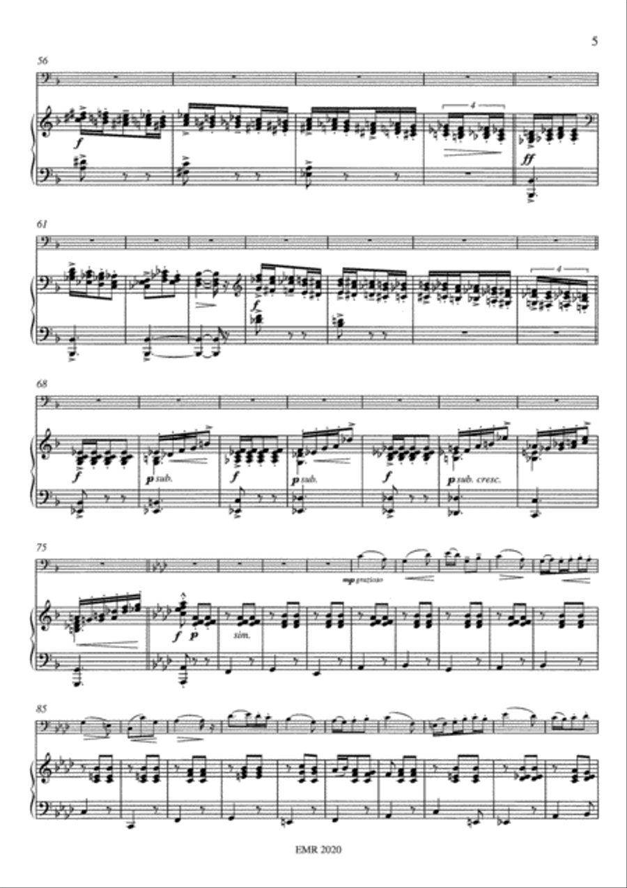 Concertino Piano Accompaniment scores gallery preview page 6