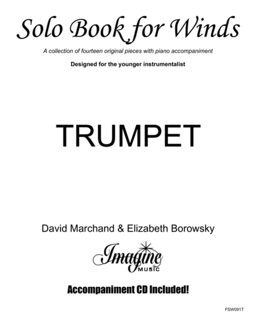 Solo Book for Winds - Trumpet image number null