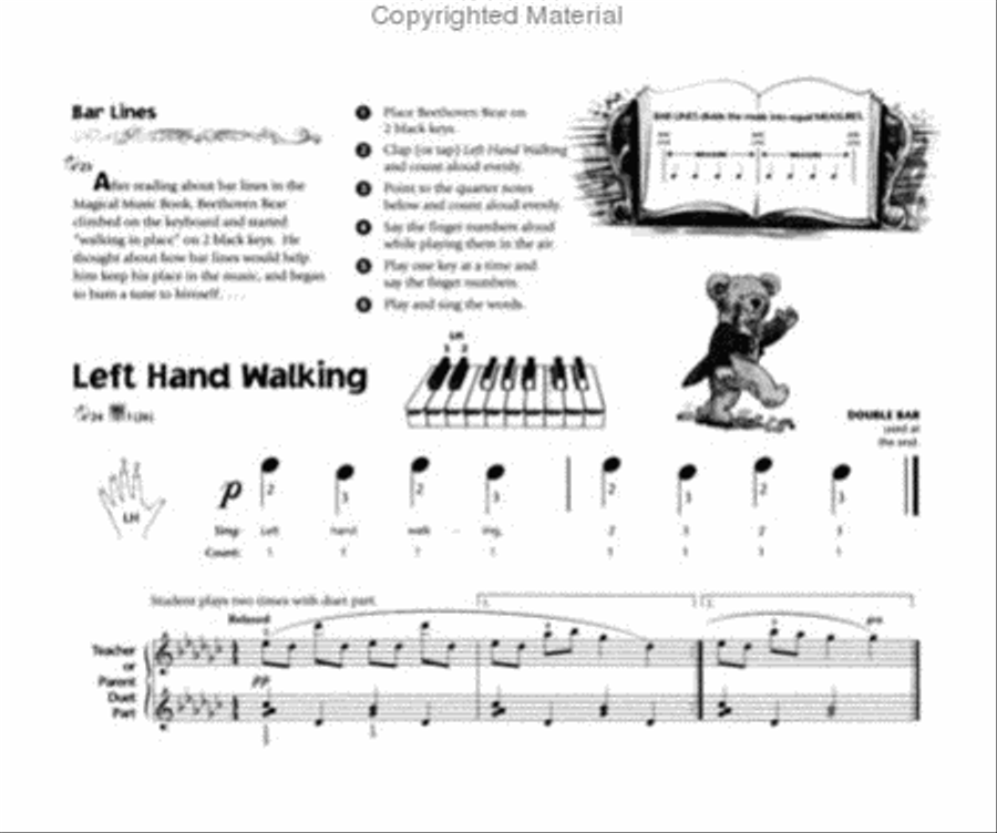 Music for Little Mozarts - Deluxe Starter Kit Piano Method scores gallery preview page 6