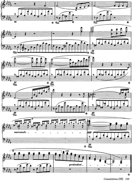 Consolation No. 3 in D flat major - Franz Liszt 