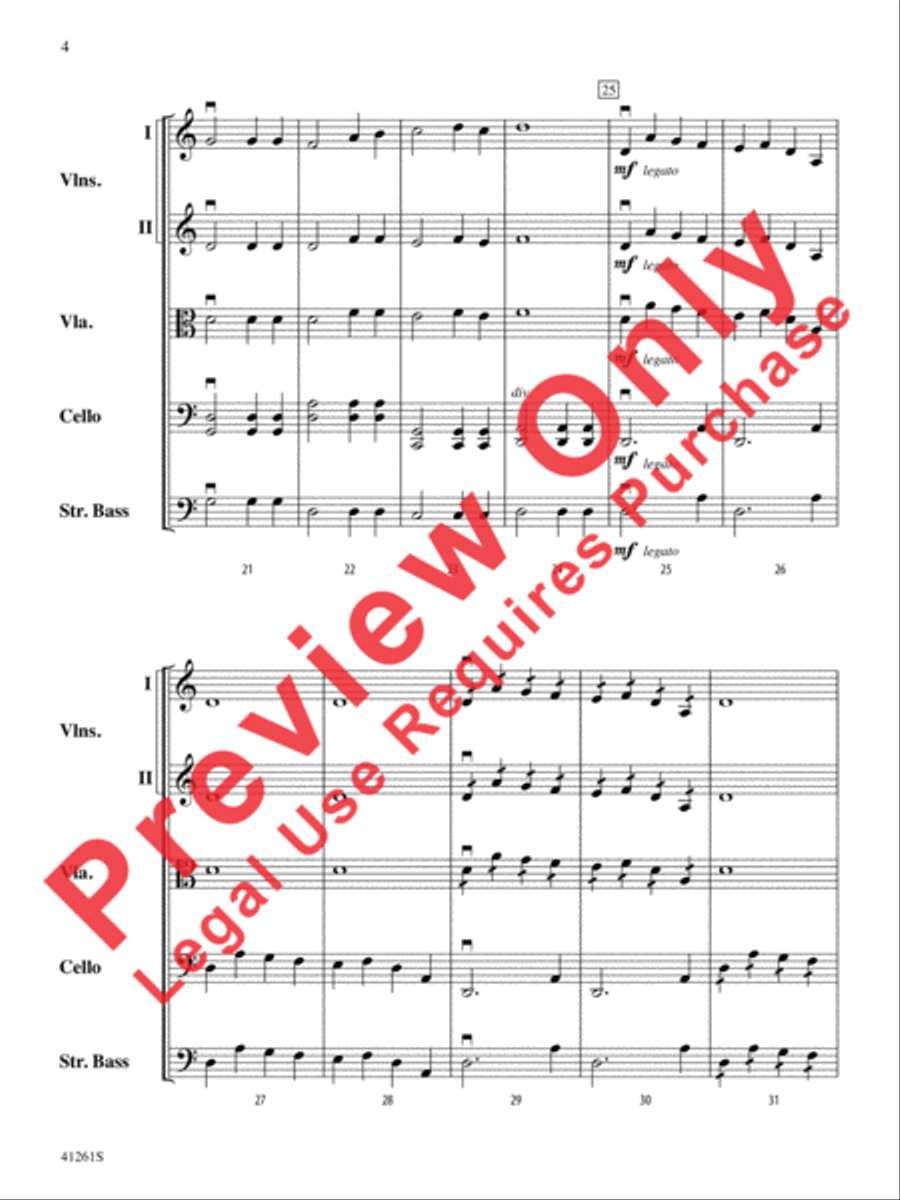 A Pirate's Dream String Orchestra scores gallery preview page 5