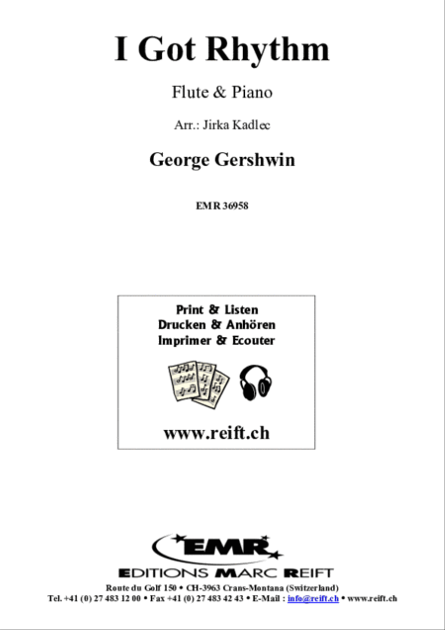 I Got Rhythm I Got Rhythm Flute Solo scores gallery preview page 2