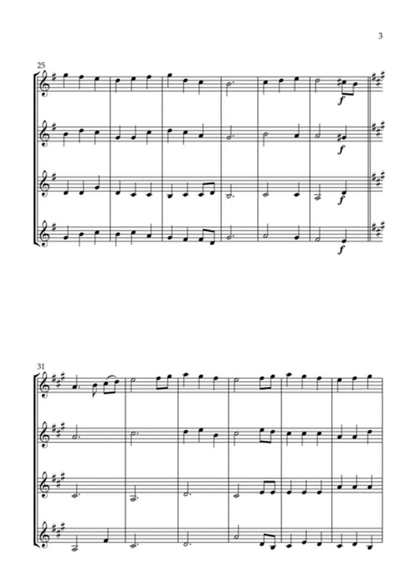 The First Noel (Clarinet Quartet) - Intermediate Level image number null
