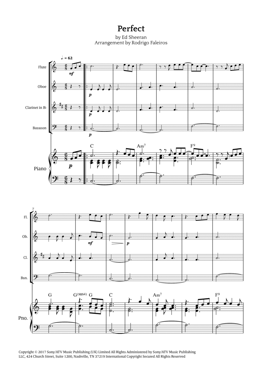 Perfect Bassoon scores gallery preview page 1