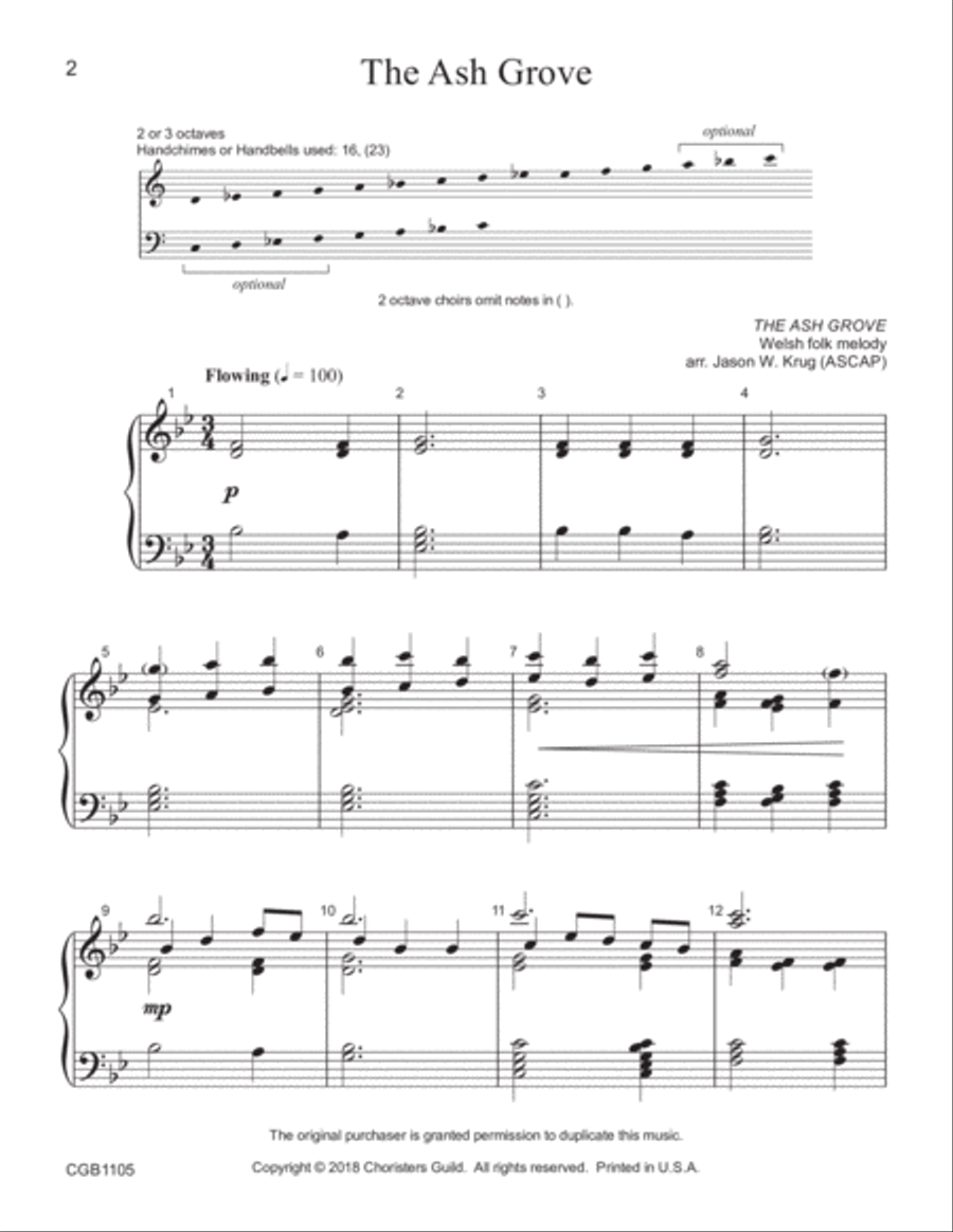 Across the Pond (2-3 octaves) by Various 3-Octaves - Sheet Music page 3