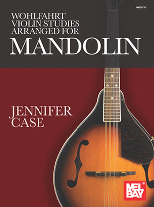 Book cover for Wohlfahrt Violin Studies Arranged for Mandolin