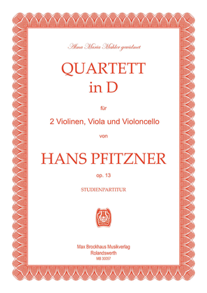 Quartett D-Dur, op. 13