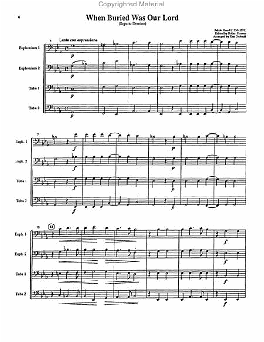 Renaissance Choral Music Choir scores gallery preview page 3