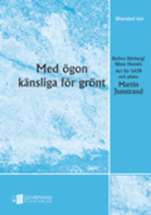 Book cover for Med ogon kansliga for gront