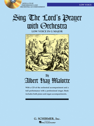 Book cover for Sing the Lord's Prayer with Orchestra