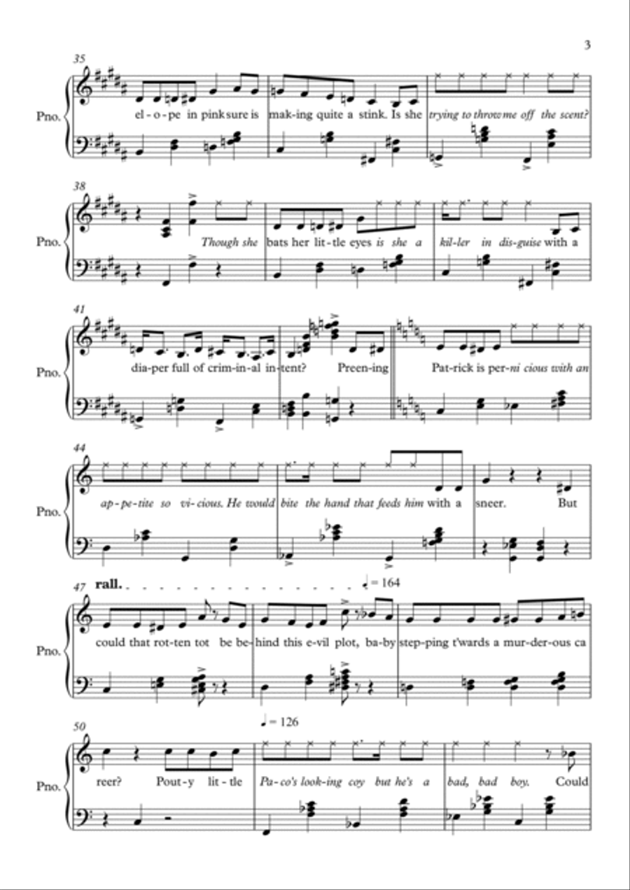 Which Of The Pickwick Triplets Did It? Voice scores gallery preview page 3