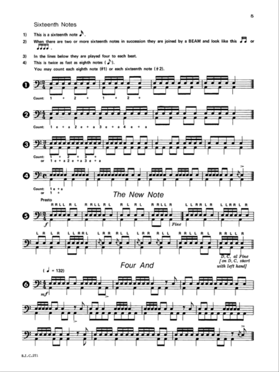 Student Instrumental Course Drum Student Percussion scores gallery preview page 4