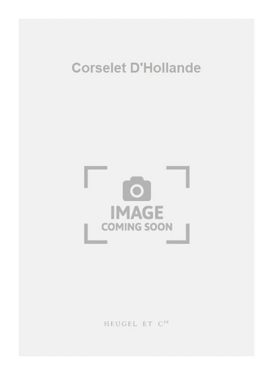 Corselet D'Hollande 4-Part scores gallery preview page 1
