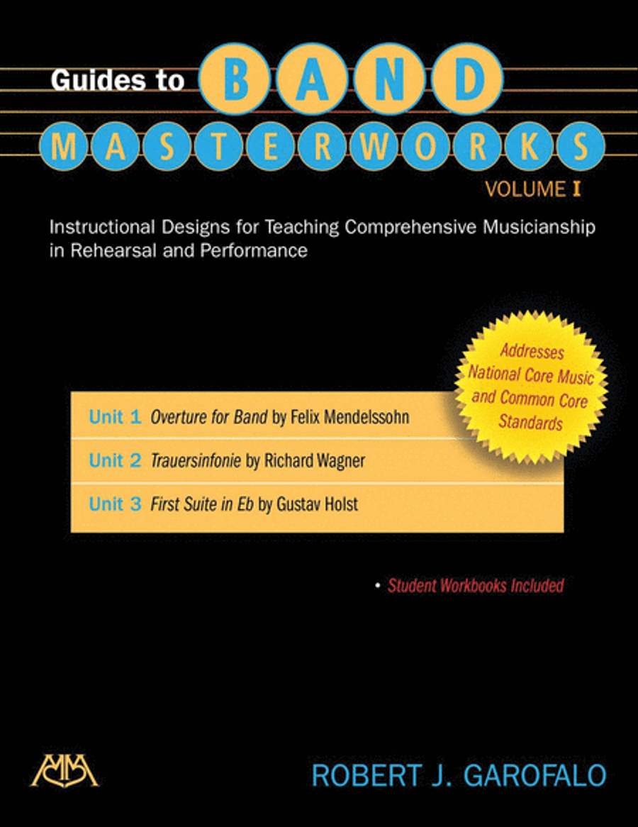 Guides to Band Masterworks - Volume I School and Community scores gallery preview page 1