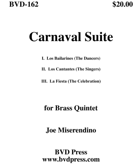 Miserendino: Carnaval Suite
